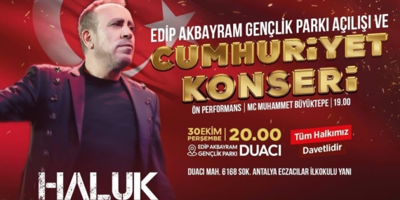 Edip Akbayram Gençlik Parkı açılışı ve Cumhuriyet kutlamalarına 5 noktadan ring hizmeti Edip Akbayram Gençlik Parkı açılışı ve Cumhuriyet kutlamalarına 5 noktadan ring hizmeti