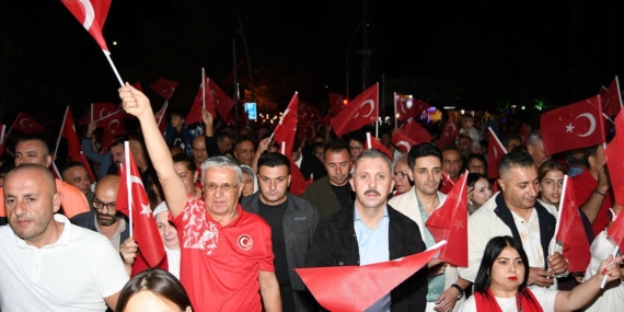 Kemer’de Cumhuriyet coşkusu