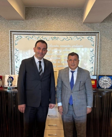 Başsavcı Kahveci’den, SGK İl Müdürü Tanrıöver’e ziyaret