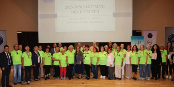 60+ Tazelenme Üniversitesi Akademik Yılı Açılış Töreni gerçekleştirildi 60+ Tazelenme Üniversitesi Akademik Yılı Açılış Töreni gerçekleştirildi