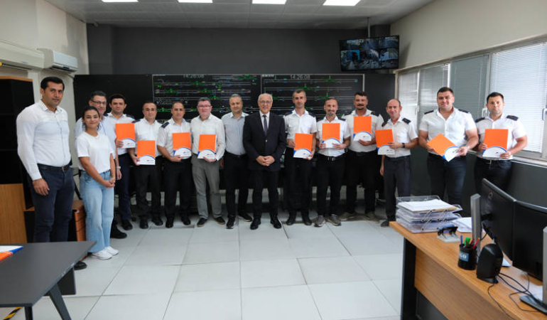 Antalya’da Raylı Sistem Kontrolörlerine AB Sertifikası