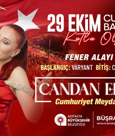 Cumhuriyet’in 102. Yılı Antalya’da Coşkuyla Kutlanacak