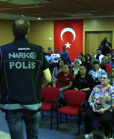 Antalya’da Madde Bağımlılığına Karşı Eğitim Başladı