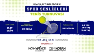 Cumhuriyet İçin Tenis Turnuvası Başlıyor!