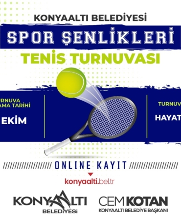 Cumhuriyet İçin Tenis Turnuvası Başlıyor!