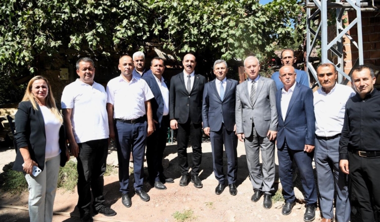 Vali Şahin’den Konyaaltı’nda İnceleme Turu