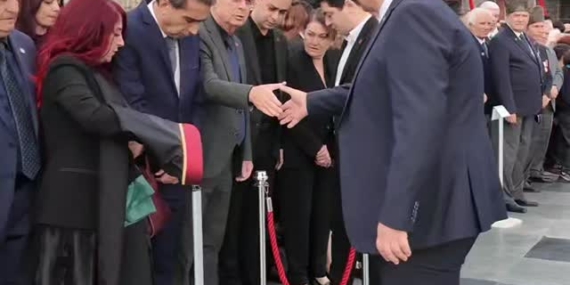 Atatürk’ü Anma Günü’nde Çelenk Töreni Yapıldı