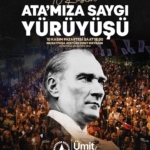Atatürk İçin Saygı Yürüyüşüne Davetlisiniz!
