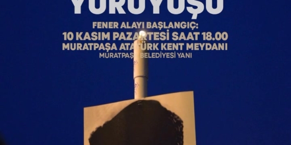 10 Kasım’da Ata’mıza Saygı Yürüyüşü!