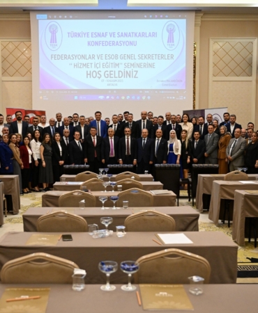 Esnaf için Hizmet İçi Eğitim Semineri Düzenlendi