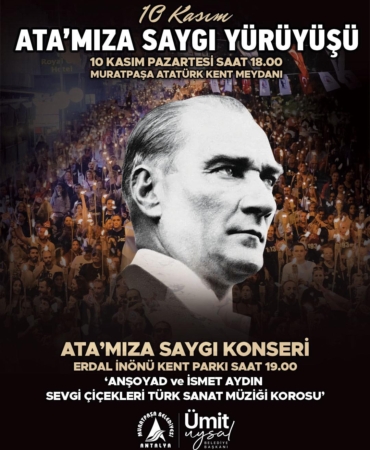 Atatürk’ü Anma Yürüyüşü’ne Davetlisiniz!