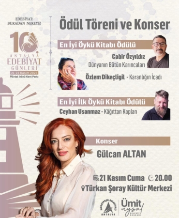 Edebiyatın Işıldadığı Gece: Ödüller ve Konser!