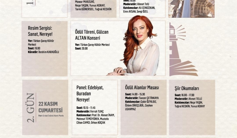 
Antalya Edebiyat Günleri Başlıyor!
