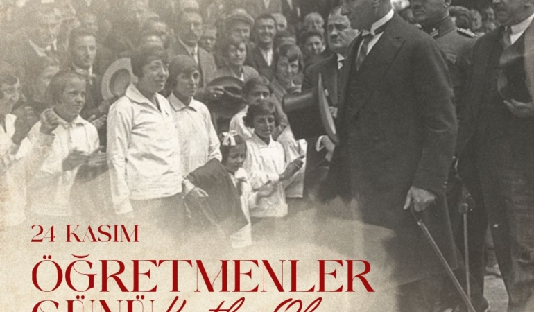 Öğretmenler Günü’nde Tüm Öğretmenlerimize Teşekkür!