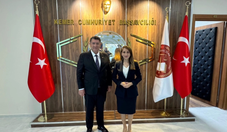 Başsavcı Almalı’ya Ziyaret, Yeni Adliye Dileği