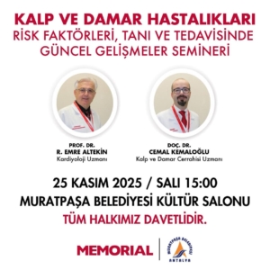 Kalp Sağlığı İçin Farkındalık Semineri!