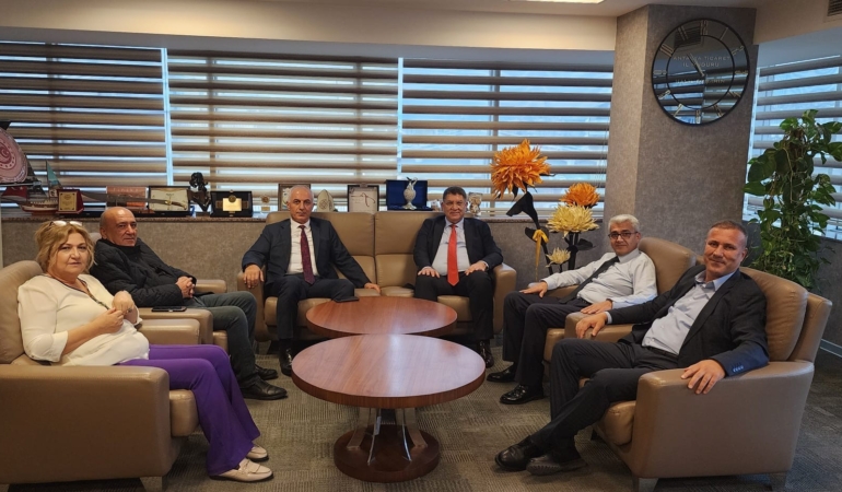 Esnaf Birliği, Ticaret İl Müdürü’nü Ziyaret Etti