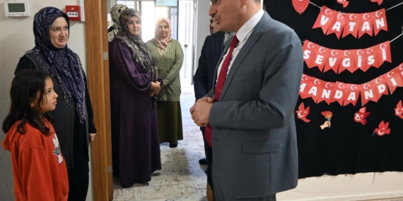 Kaymakam Türker’den Kuran kurslarına ziyaret Kaymakam Türker’den Kuran kurslarına ziyaret