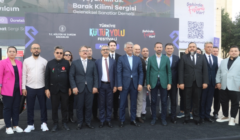 Türkiye Kültür Yolu Festivali Antalya’da başladı