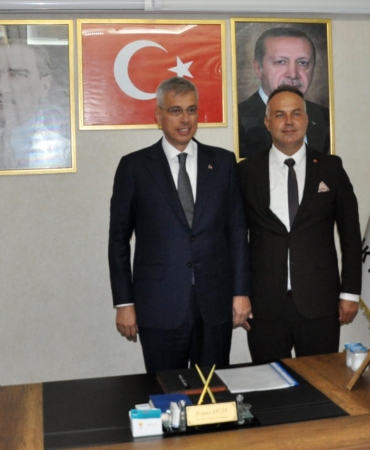 Bakan Memişoğlu, AK Parti Gazipaşa İlçe Teşkilatı’nı ziyaret etti