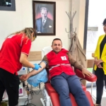 Başkan Güngör’den Türk Kızılay kan bağış birimine ziyaret