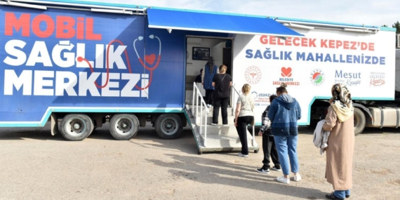 Kepez’in Mobil Sağlık Merkezi Duraliler’de