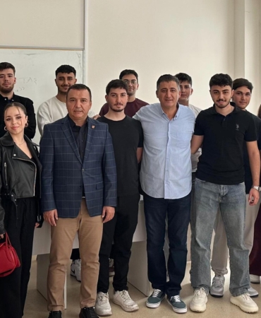 AGC Başkanı Taş, Gastronomi öğrencileriyle buluştu