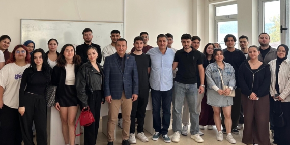 AGC Başkanı Taş, Gastronomi öğrencileriyle buluştu