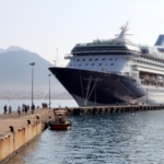 İngiliz turistler kruvaziyerle Alanya’da