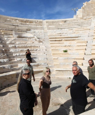 Rektör Özkan, Patara Antik Kenti’nde incelemelerde bulundu