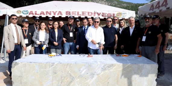 Alanya Taş Heykel Sempozyumu başladı