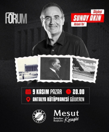 Sunay Akın ile ‘Aslanlı Yol’ Kepez Forum’da