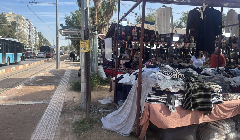 Şehrin merkezinde tepki çeken festival görüntüsü