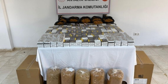 Kaçak tütün ve makaron baskını