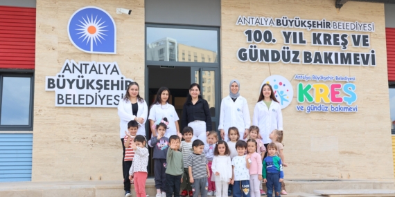 Büyükşehir Kepez Santral Mahallesi 100. Yıl Kreşi açıldı