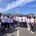 Görme engelli bireyler tandem bisiklete erişsin diye koştular