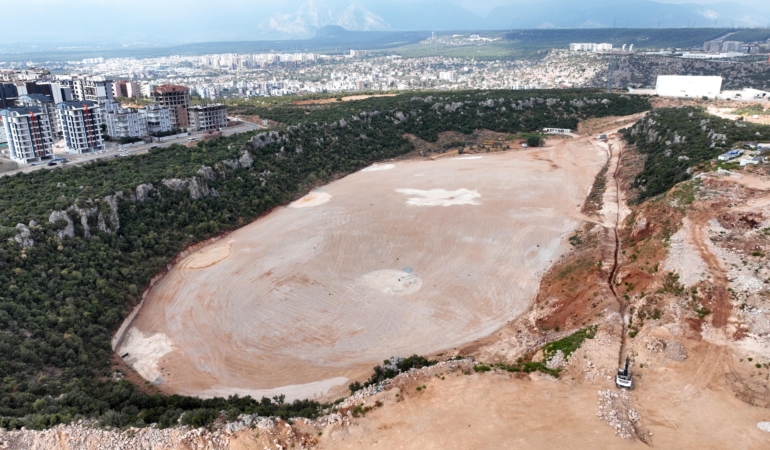 Kepez Karting Park projesinde çalışmalar sürüyor