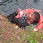 Düden Çayı’na düşen genç, can simidiyle kurtarıldı