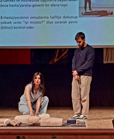 Kızılay’dan temel yaşam desteği eğitimi