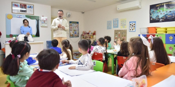 Kepez’in minik doğa kaşiflerinden renkli çalışmalar