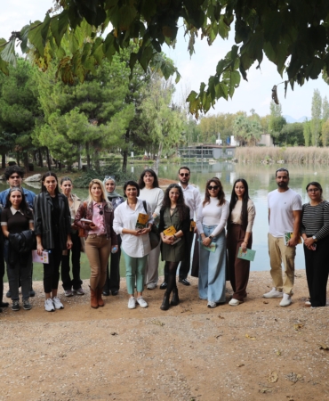 Yeşil bayraklı parkta çevre ve çocuk hakları eğitimi