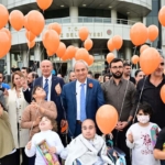 Kepez’de lösemiye karşı turuncu umutlar gökyüzüne yükseldi