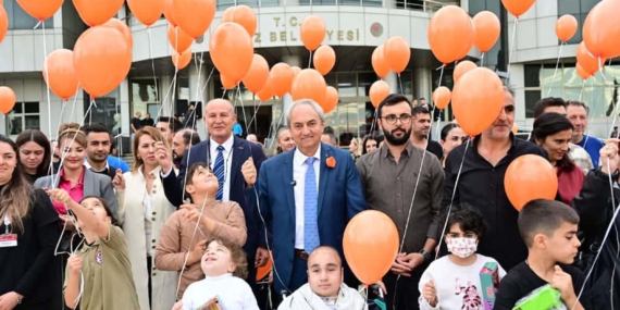 Kepez’de lösemiye karşı turuncu umutlar gökyüzüne yükseldi