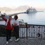 Fransız turistler, lüks yolcu gemisi ile Alanya’ya geldi