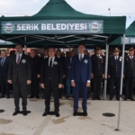 Serik’te 10 Kasım töreni