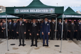 Serik’te 10 Kasım töreni