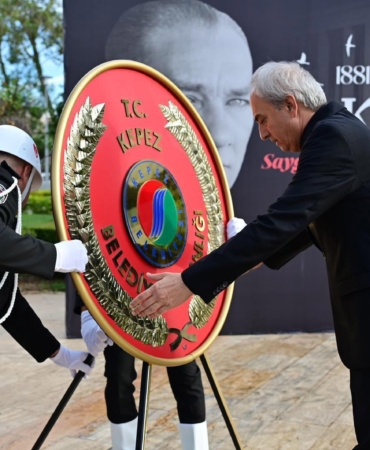 Kepez’de 10 Kasım Atatürk’ü anma töreni