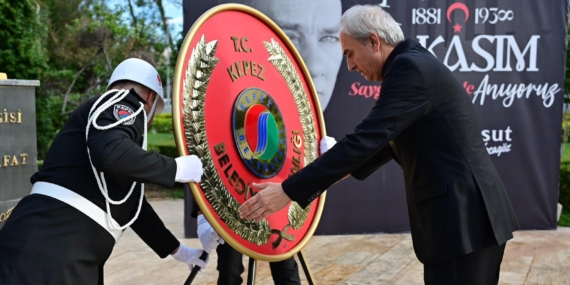 Kepez’de 10 Kasım Atatürk’ü anma töreni