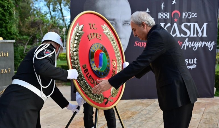 Kepez’de 10 Kasım Atatürk’ü anma töreni