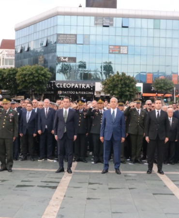 Atatürk Alanya’da anıldı